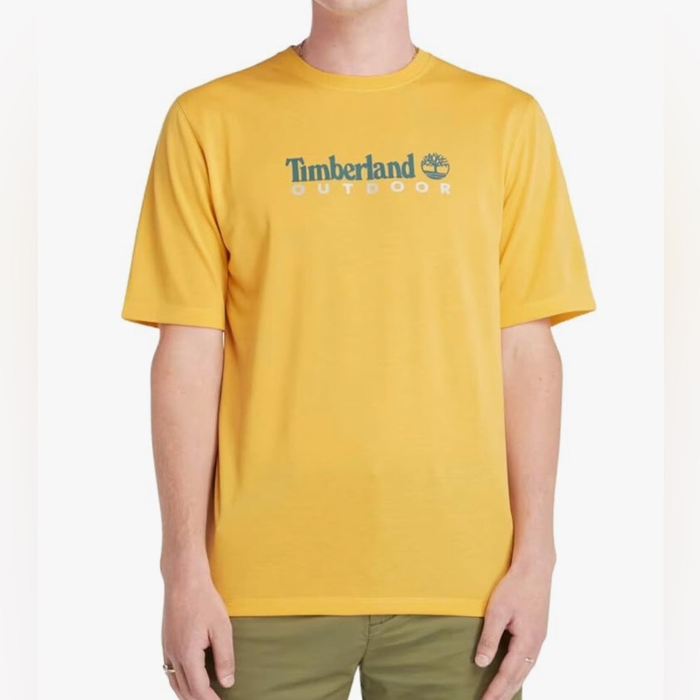 Timberland Men's Anti-uv Outdoor Graphic Men’s T-Shirt Size Large NWT